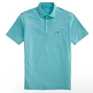 Vineyard Vines aqua polo shirt. Size XS.